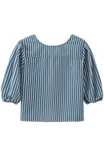 Load image into Gallery viewer, Striped Bow Front Blouse
