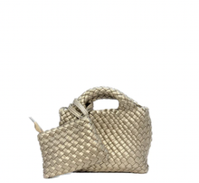 Load image into Gallery viewer, Maggie Mini Tote - Gold
