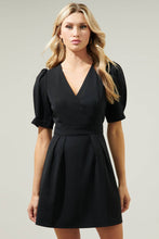 Load image into Gallery viewer, Go Getter Surplice Mini Dress
