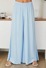 Load image into Gallery viewer, Sky Blue Viscose Palazzo Pants
