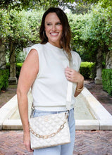 Load image into Gallery viewer, Ariana Crossbody PEARL QUILTED DQ
