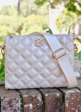 Load image into Gallery viewer, Ariana Crossbody PEARL QUILTED DQ
